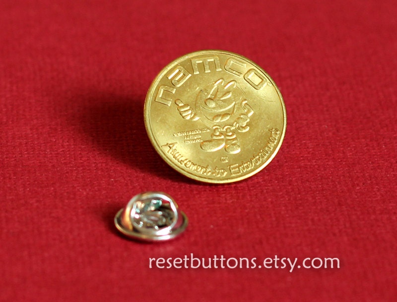 Namco Arcade Token Pin
