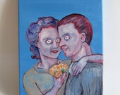 The Lovers - Original Oil Painting