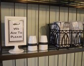 2 Fifty Shades of Grey Party Signs - We Aim To Please and Obey Mr Grey