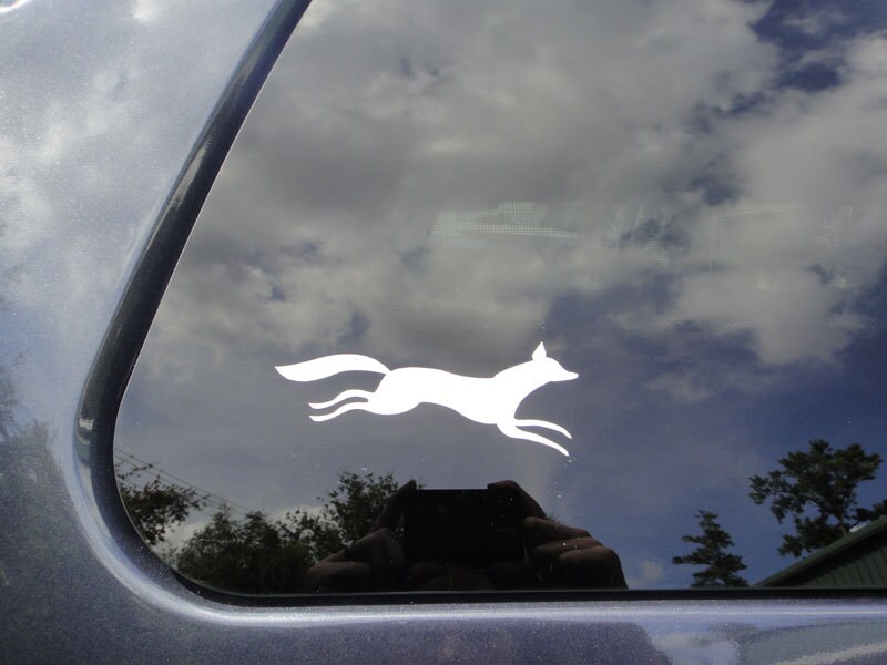 fox car stickers