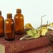 Vintage Amber Bottles // Medicine Bottle Collection // Set of 3