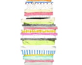 Kids wall art. Princess and the pea. Limited edition art print. illustration.