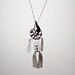 Articulated Clown Necklace / Sterling Silver Taxco Clown