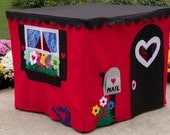 Child's Playhouse, Sweet Street Cottage, Custom Order, Fits Card Table