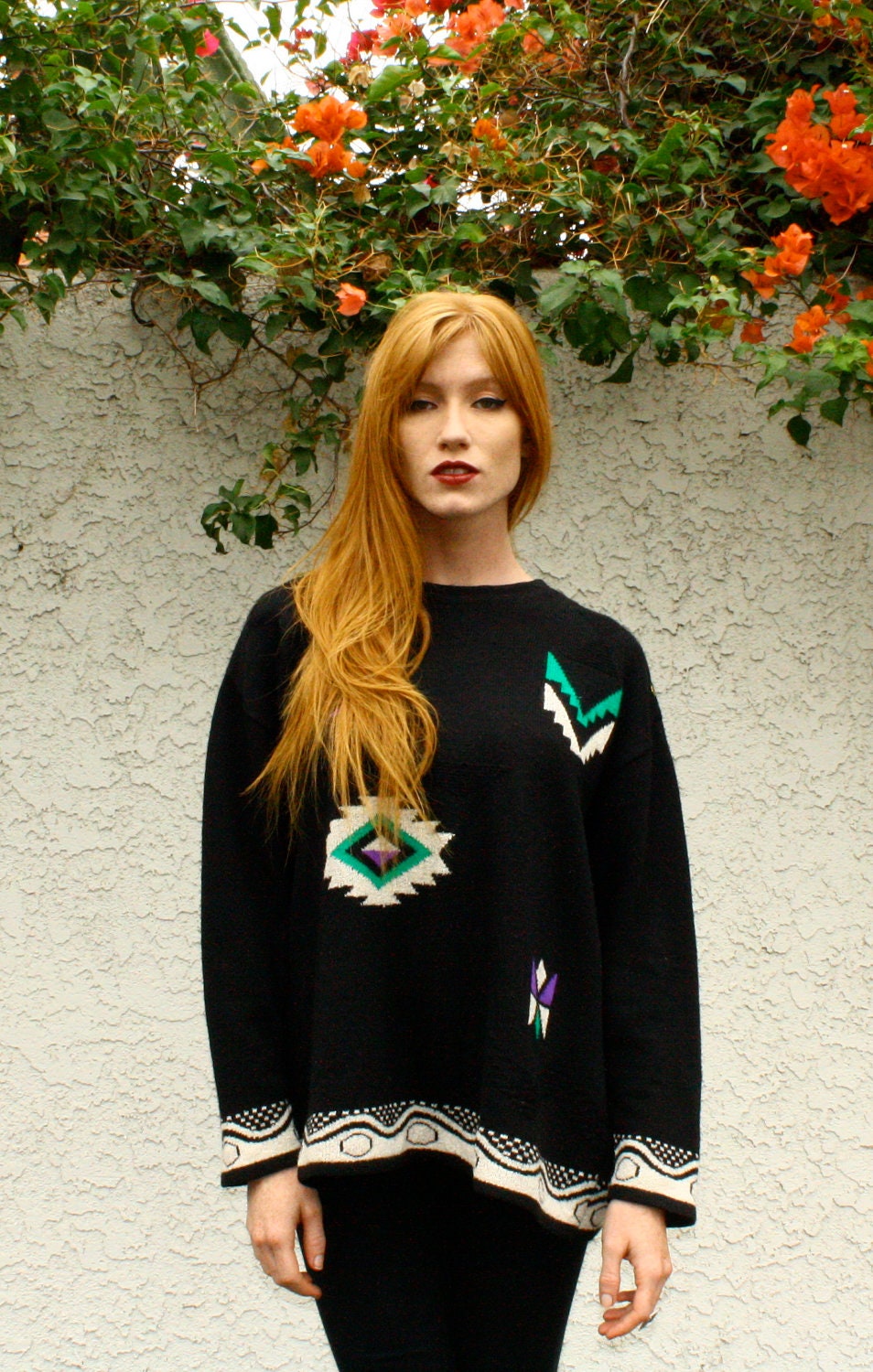 SALE// Southwestern Navajo Print Sweater