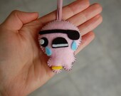The Binding of Isaac, Cain handmade felt plush ornament hanging decoration