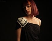 Lace and Pearls Epaulet Ready to Ship