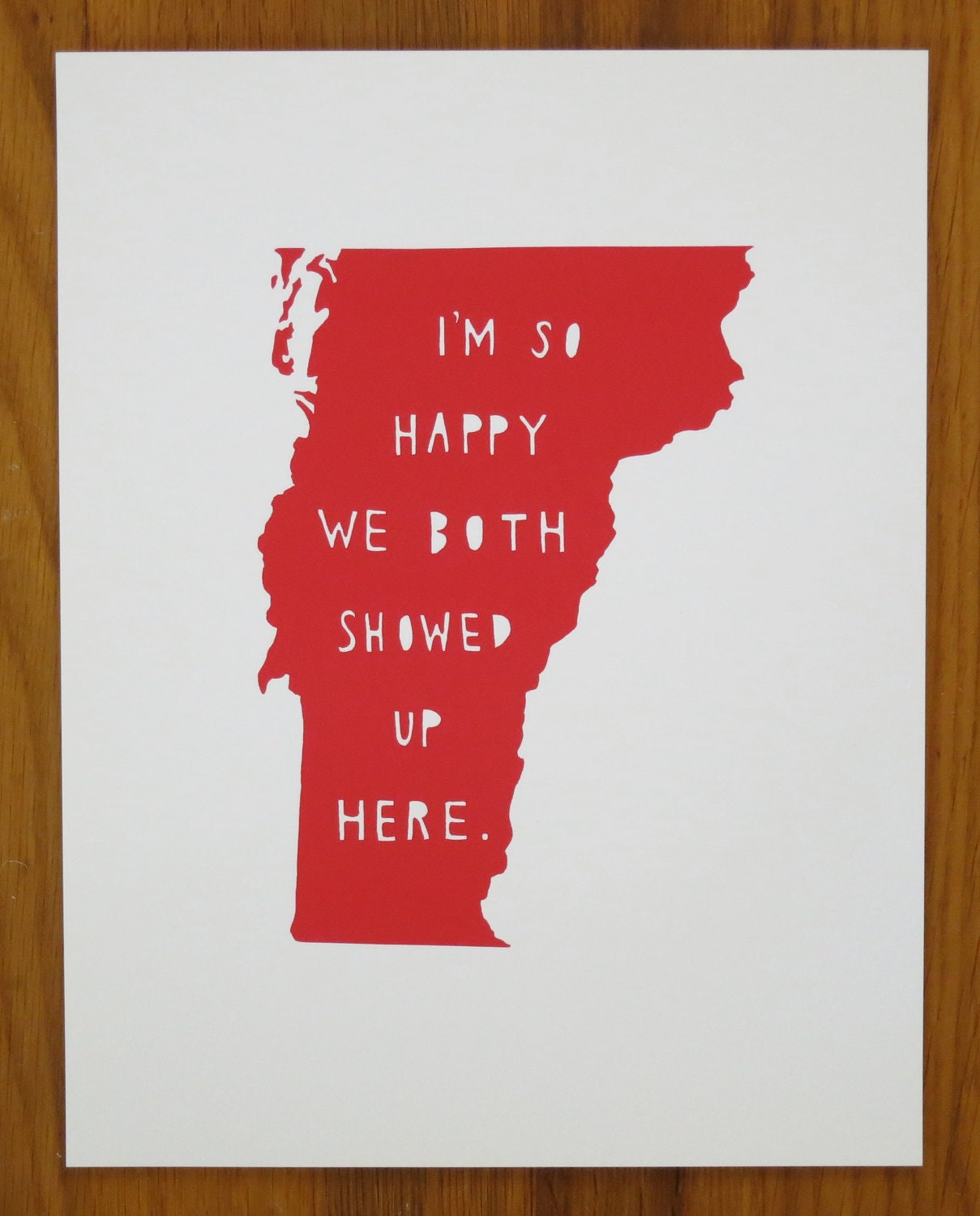 I'm So Happy--Vermont