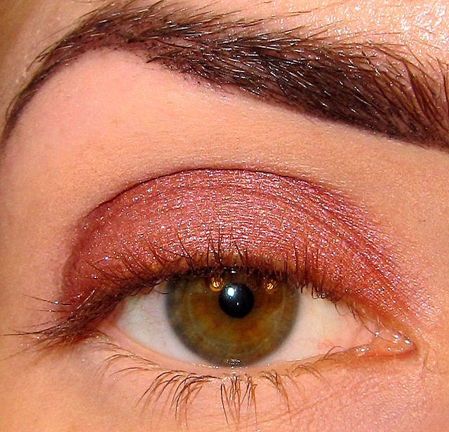Reaper Eyeshadow Mineral makeup Peepers Creepers collection (Mauve pink/purple copper-red-violet-gold shimmer)