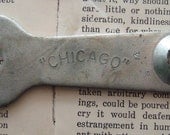 VINTAGE Chicago SKATE key
