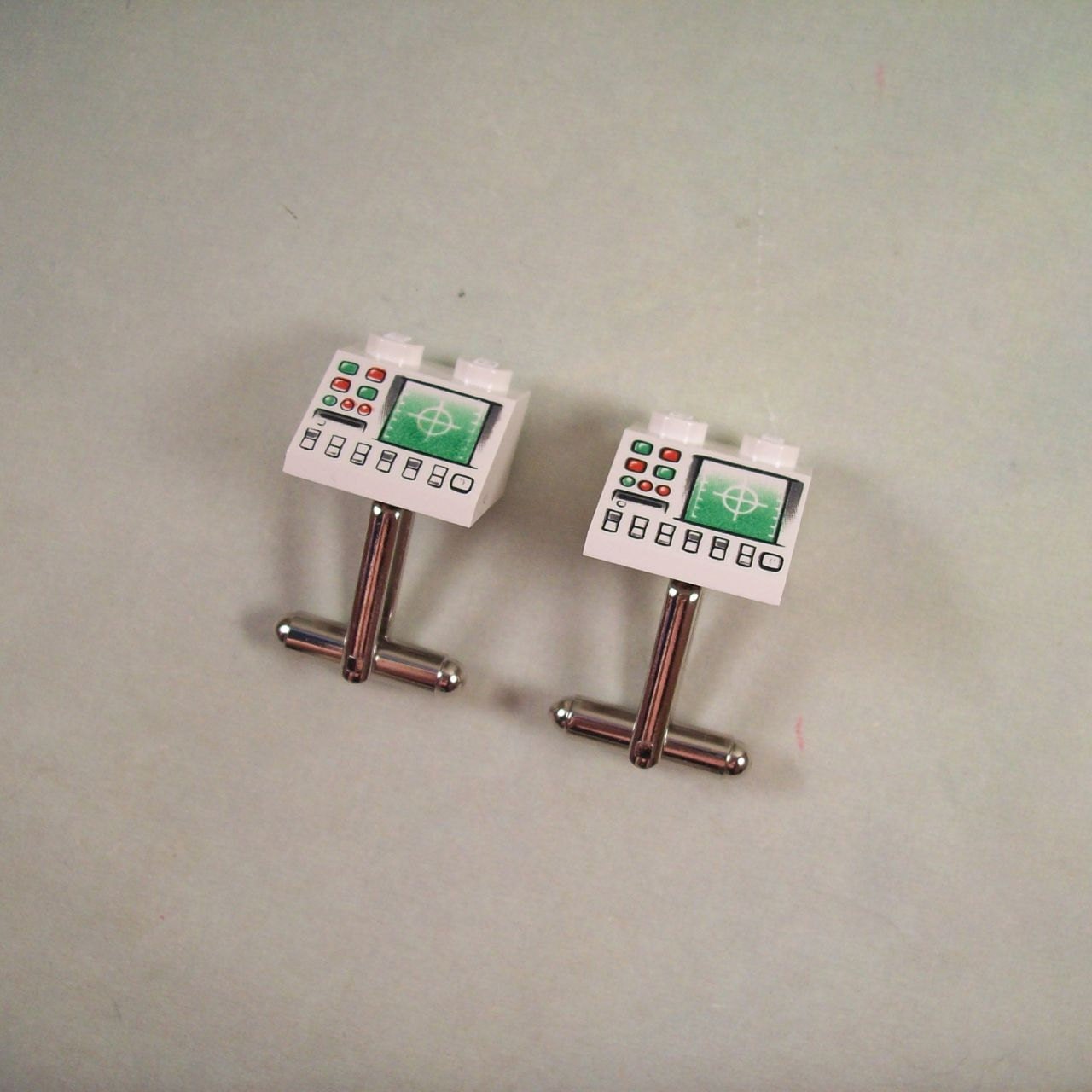 Lego Computer Cuff Links