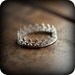 Crown ring 01 - sterling silver ring (As seen on Regretsy, haha)