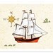 Children's Wall Art Print - Sailing Adventure - 8x10 - Kids Nursery Room Decor