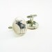 Nature Cufflinks - moose and elk - 1 inch buttons