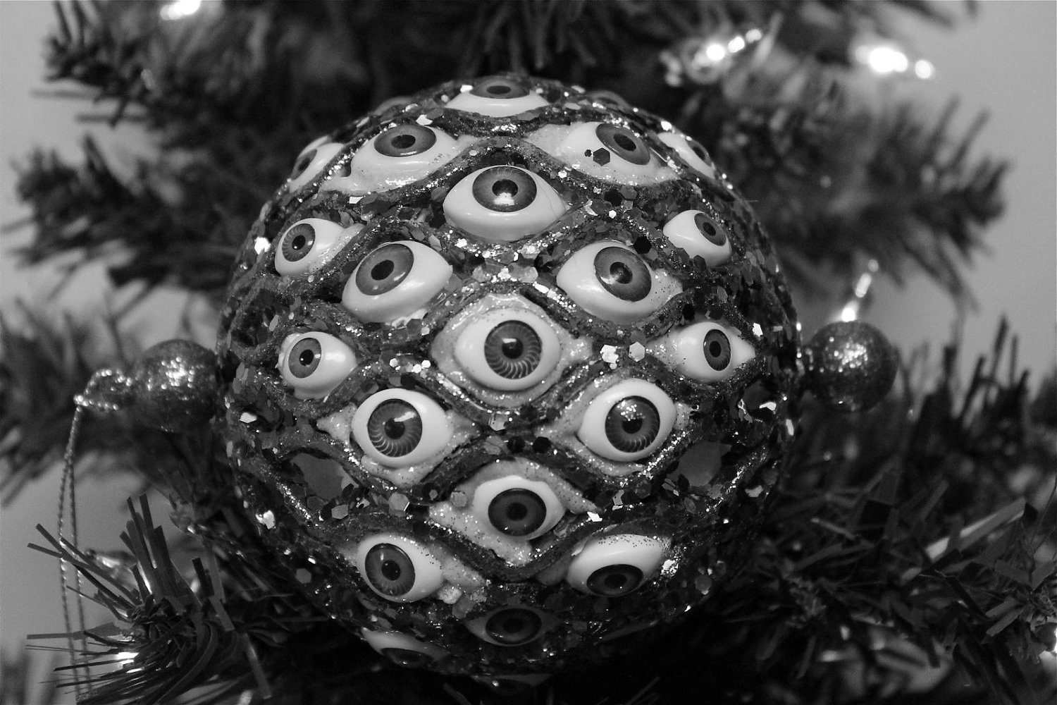 Multi-optic Christmas Ornament The Eyes of God Horus Compassion Eye