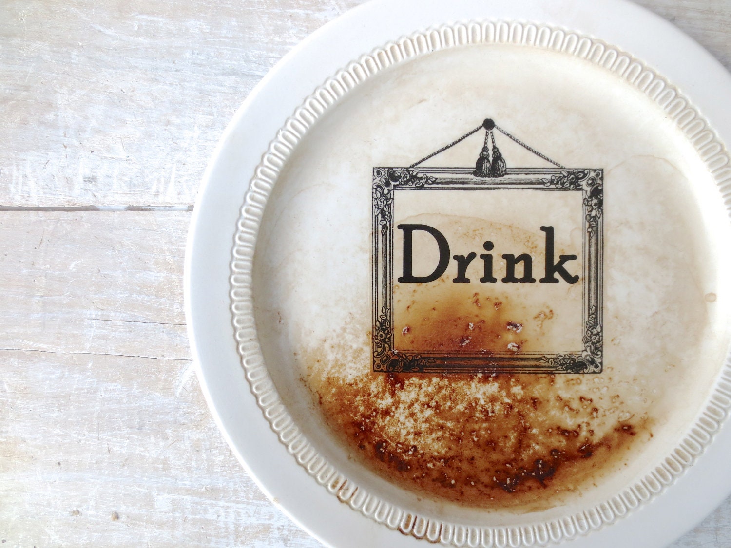 Man Cave Decor // Rustic Drink Sign // Eco Friendly // Bar Decor // Vintage Kitchen Decor // WOODLAND // Natural Kitchen
