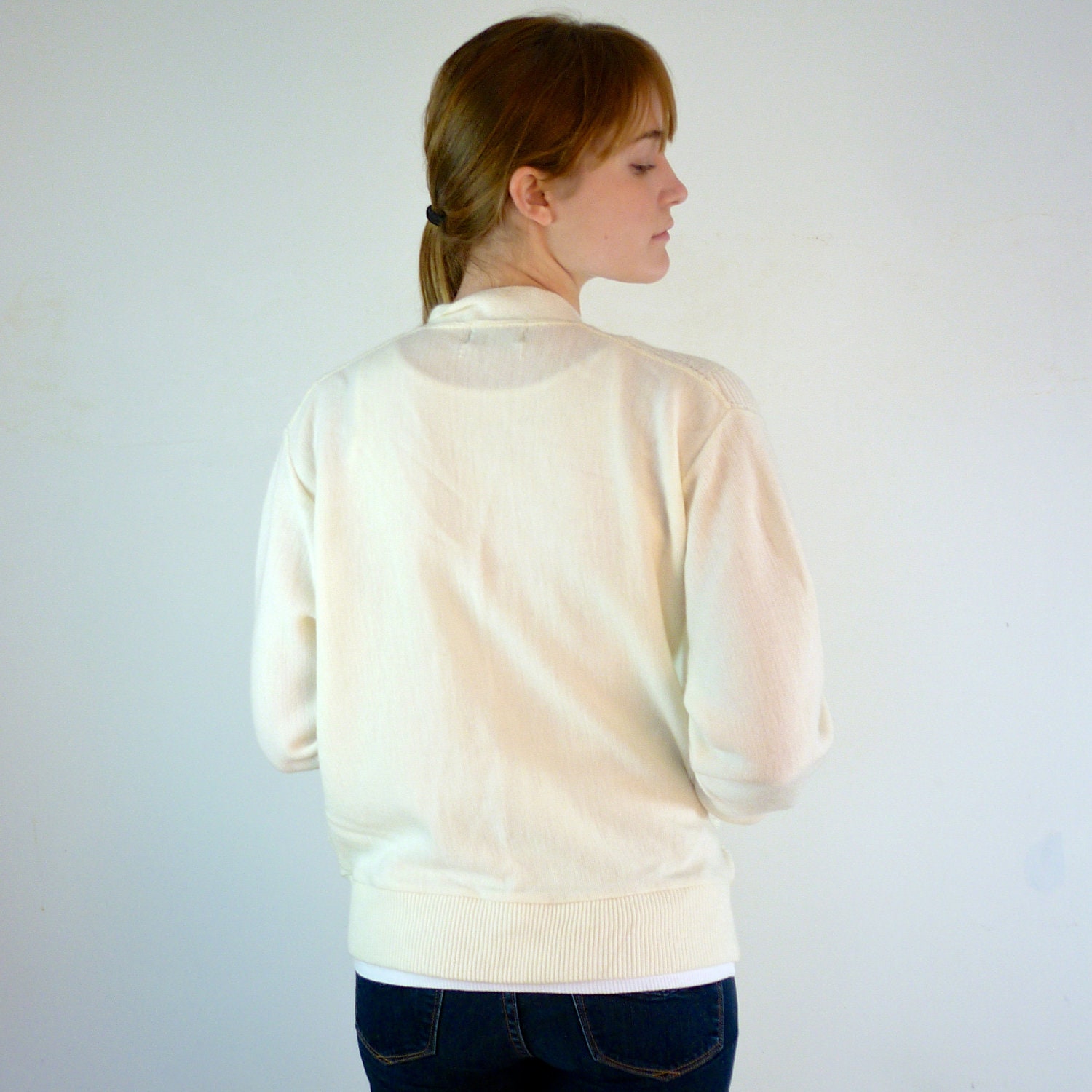Buttercream Sweater / Boyfriend Cardigan