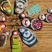 Nesting Matroyshka Doll Babushka Pendant Necklace