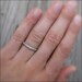 Twig Wedding Band Set, Recycled Gold