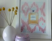 Classic Perfume Chanel No 5 Signed Fine Art Print 8 x 10