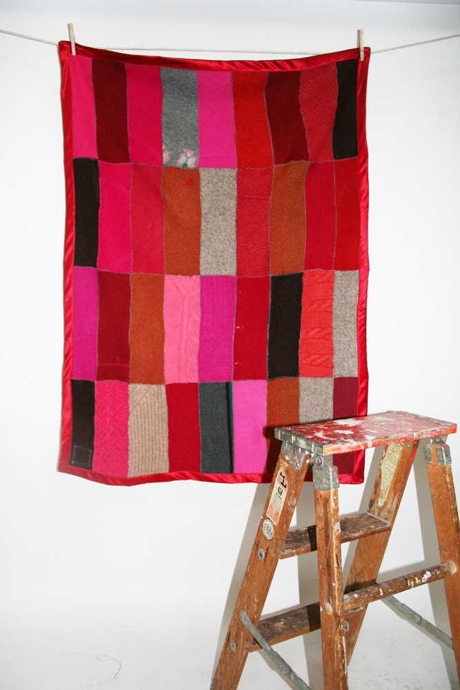 Waterbaby - Recycled Wool and Cashmere Crib/Lap Blanket