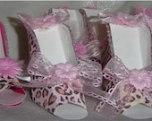 50 Personalized Paper High Heel Shoe Favors