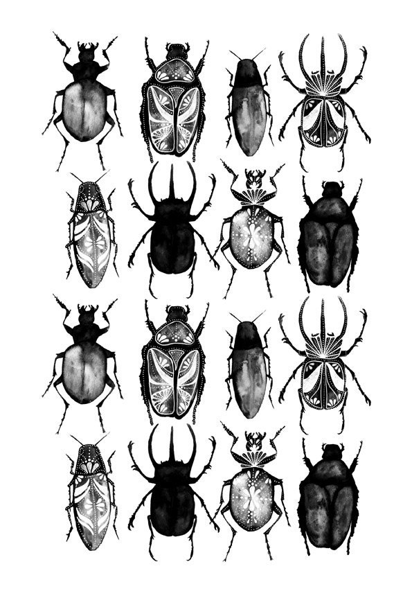 Stop bugging me, black, 50x70 cm (19,7x27,5 inch)
