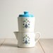 Vintage Swiss Alpine Cream and Sugar Set