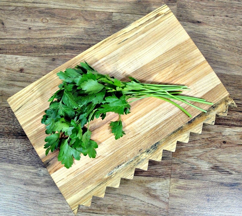 Saw Tooth Butchers Block - Maple