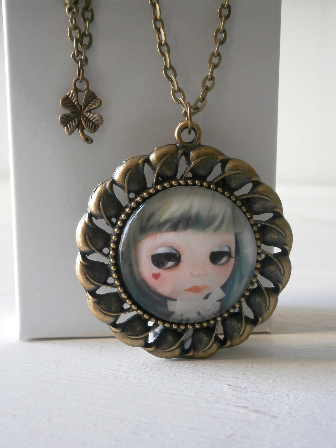 Blythe Doll Pendant Necklace Jewellery - Wearable Art