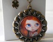 Blythe Doll Pendant Necklace Jewellery - Wearable Art
