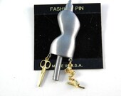 Ultra Craft Sewer Dress Form Plus Accessories Figural Vintage Brooch Pin