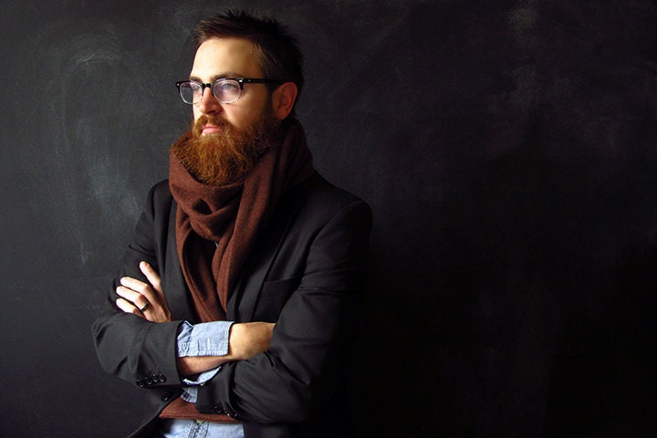 on sale.  Men's Melton Winter Scarf.
