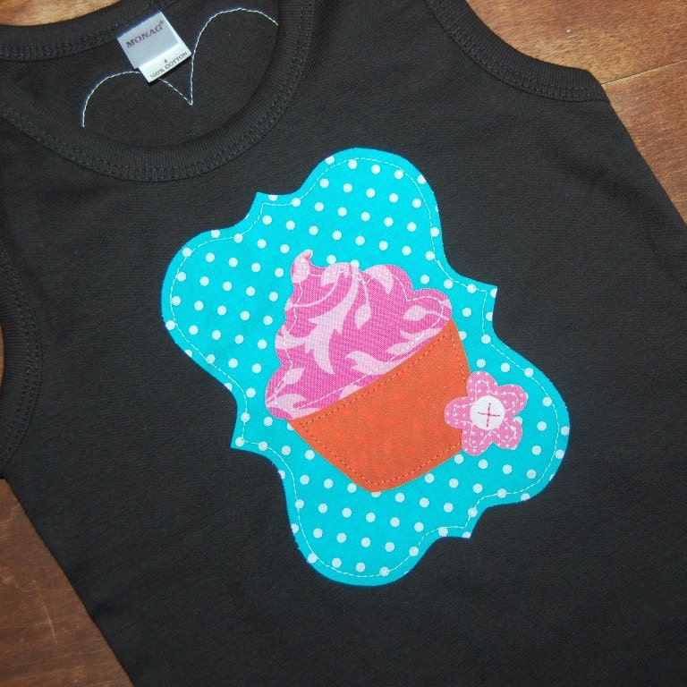 Girls birthday shirt ... My Little Cupcake Birthday tee ... Cupcake or Baking Birthday party