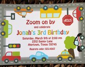 Traffic Jam Birthday Invitations Il_170x135