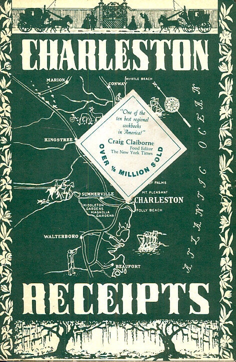 Charleston Receipts Junior League Cookbook Southern Recipes Vintage CrabbyCats, Crabby Cats