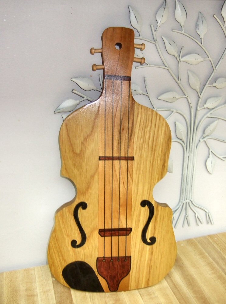 Handmade Violin Cutting Board