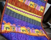 Quilted Halloween Table Runner