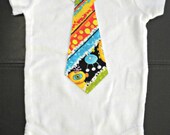 Silly Little Monster Tie Applique Shirt