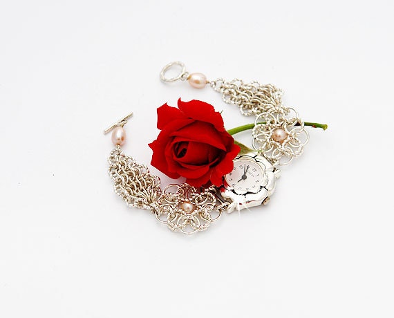 Elegant Chainmaille Watch