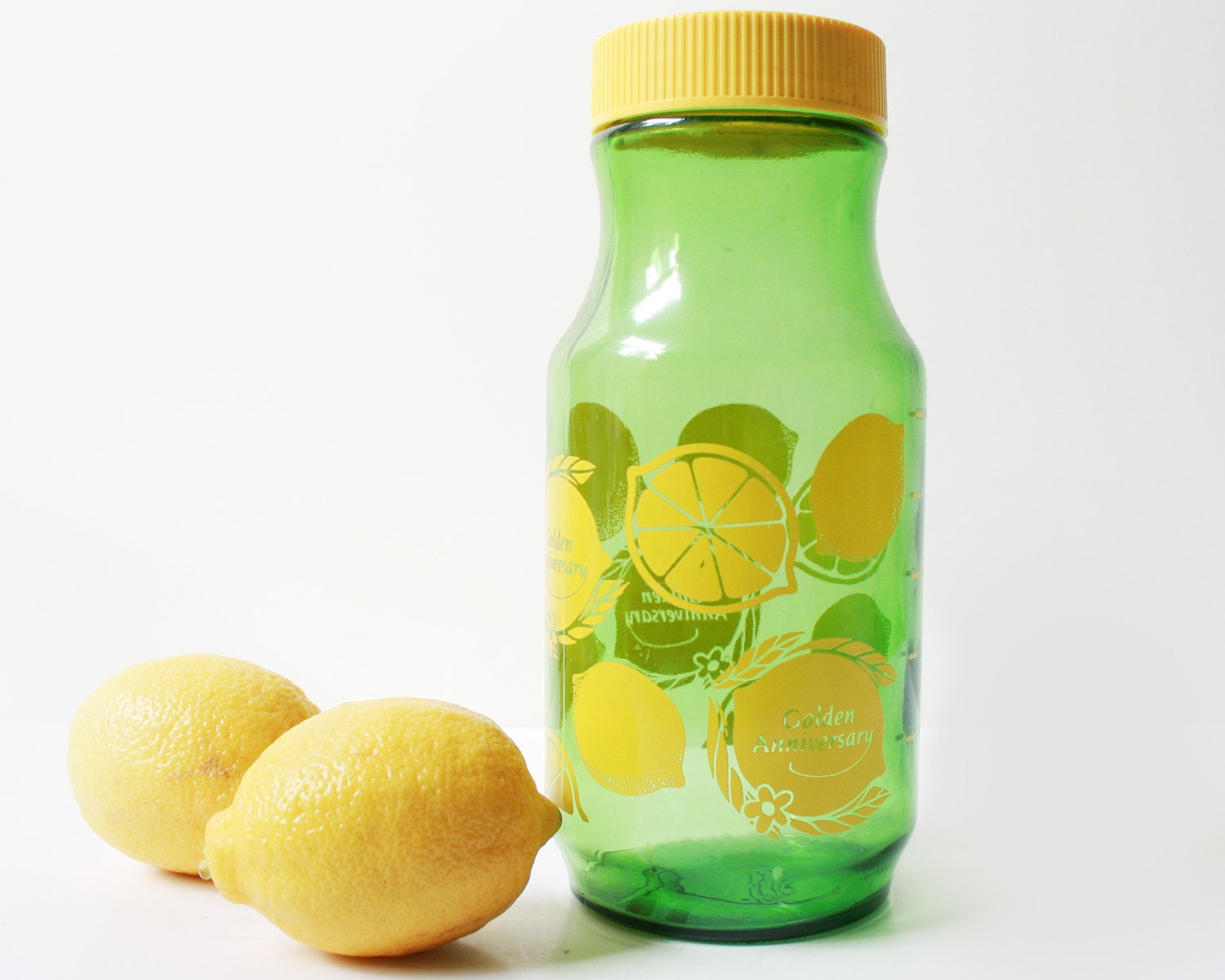 70s Anchor Hocking "Golden Anniversary" Iced Tea Jar