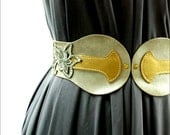 Silver Leather Belt - Womens leather waist Obi - fashion belt - wide belt - waist belt - hip belt