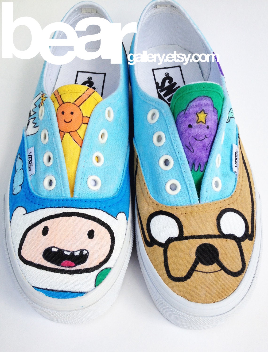 Custom Vans- Adventure Time