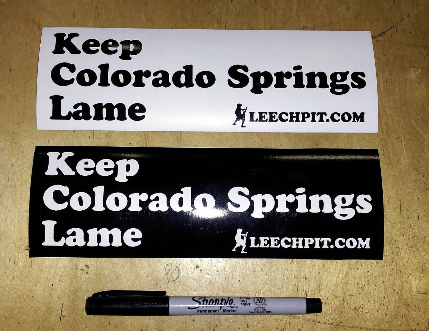 Super Sticker Bulk Pack - Keep Colorado Springs Lame