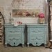 Painted Cottage Chic Shabby White French Night Table NT150