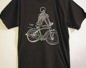 Skeleton Biker Tee - size M, L, XL
