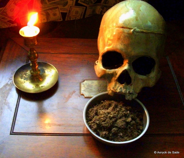 Graveyard Dirt, Hoodoo, Voodoo, Protection, Charm, Uncrossing, Healing