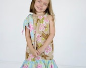 Simple Sundress Sewing Pattern - Girls and Dolls, 6m-10