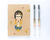 Frida Kahlo A6 Painted Notebook