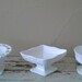 Milk Glass Dishes, Weddings, Cottage chic, Paris Chic, french country home decor